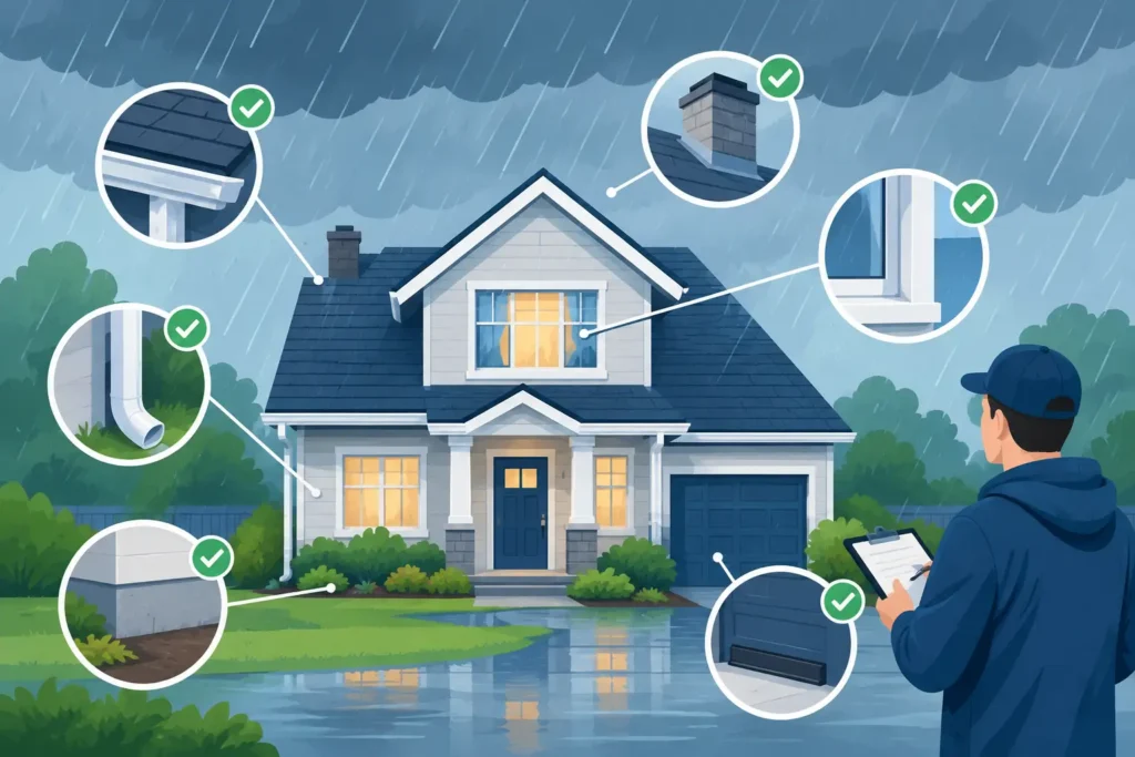 8 Checks for Weatherproofing a Home for Heavy Rain